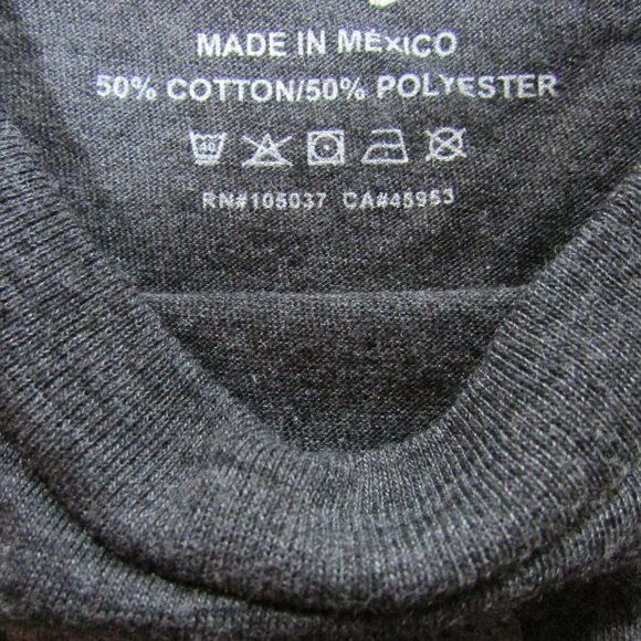 Ariat Women's Short Sleeve Boyfriend Fit Rodeo Girl's Graphic T-Shirt Charcoal H - Picture 3 of 3